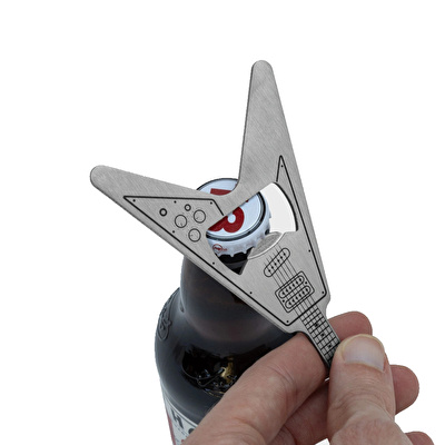 SUCK UK Metal Gitar Şişe Açacağı